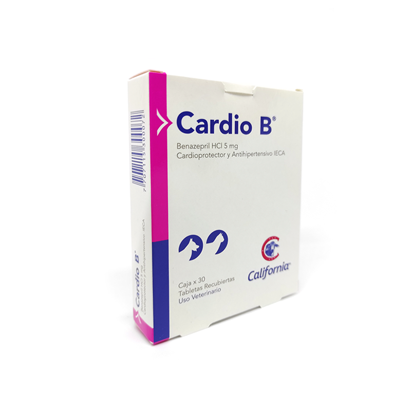 Cardio B Caj X 30 Tab - Medicamentos Veterinarios - DoctorPet.co