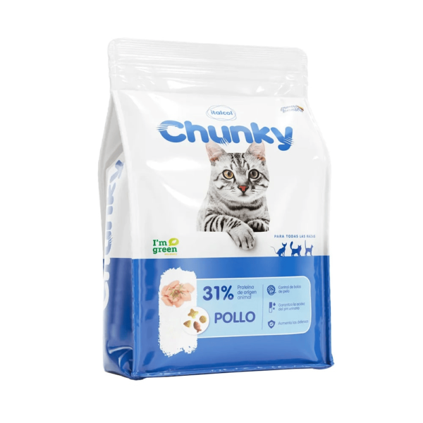 Chunky Gatos sabor a Pollo 1.5 kg