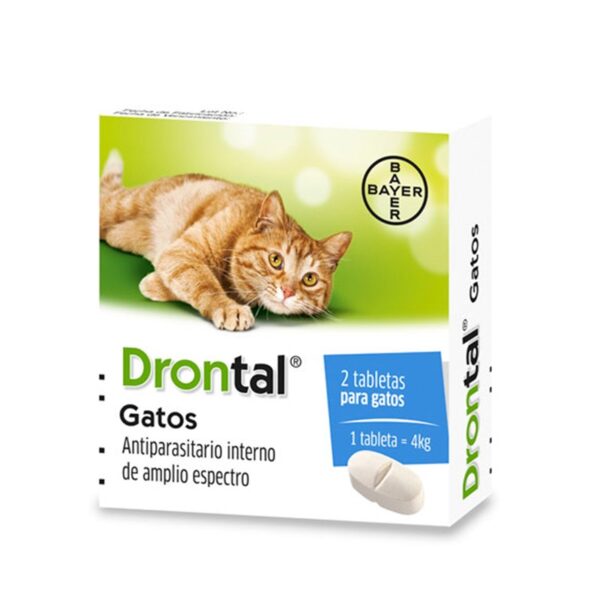Drontal Gatos Caj x 2 Tab