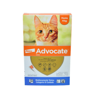 Advocate Gatos Hasta 4 kg