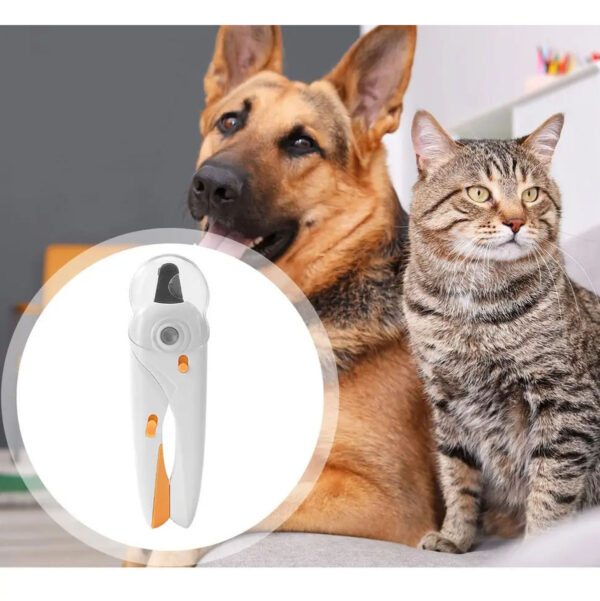 Cortaúñas con luz Led Perros y Gatos