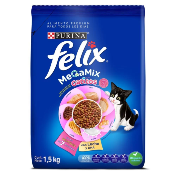 FELIX MEGAMIX GATITOS X 1.5 KG