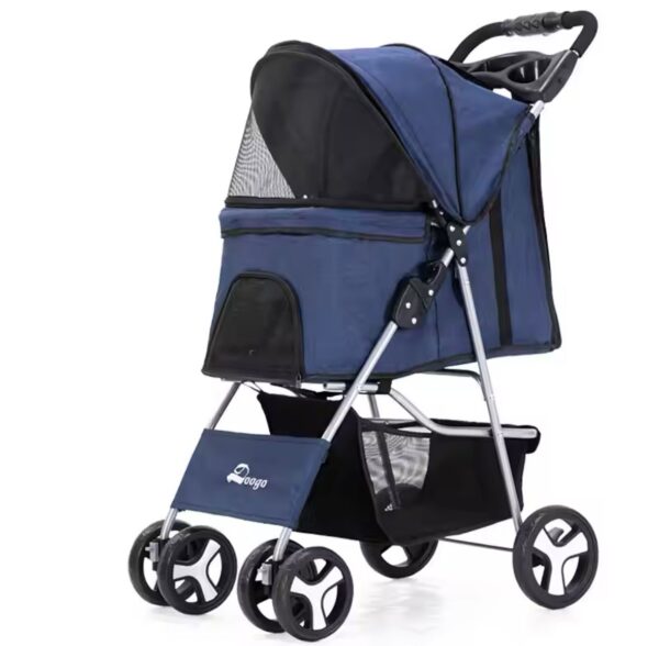 Coche de mascota 4 ruedas