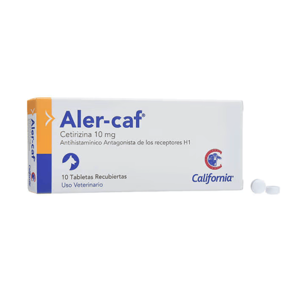 Aler-Caf (Cetirizina 10 mg) Caj x10Tab