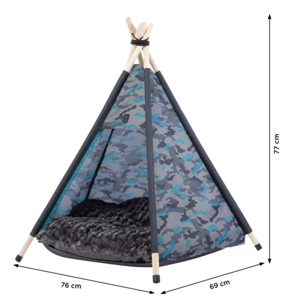 Teepee Mediano Charlie - Cama Para Mascota Totto - Image 5