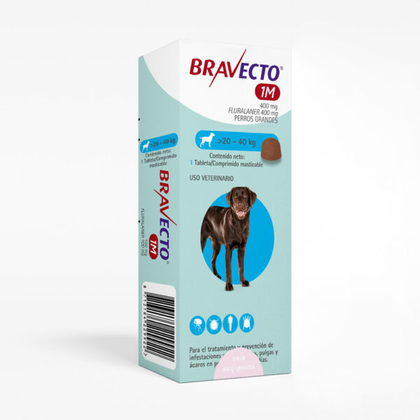 BRAVECTO? 1M - 20 a 40 kg (37 d?as)
