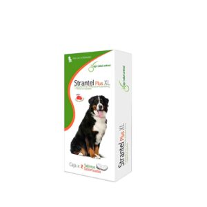 Strantel Plus Perro XL x2 Tab Saborizadas