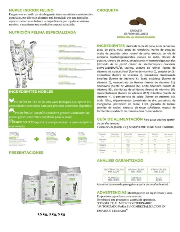 Nupec Felino Adulto Indoor - Image 3