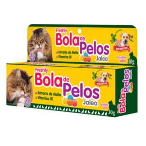 Freshly bola de pelos jalea