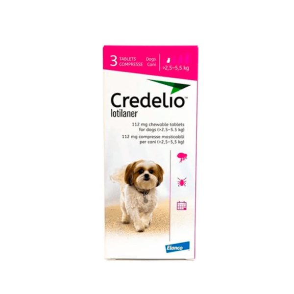 Credelio 112 MG Caja X 3 TAB (2.5-5.5 KG)