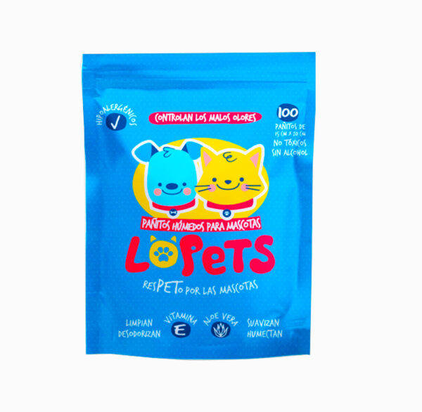 Paños Húmedos LOPETS - Image 2