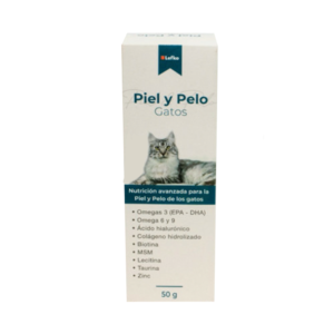 Piel y Pelo Gatos Suplemento Alimenticio