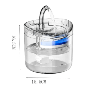 Fuente de agua para mascota con sensor