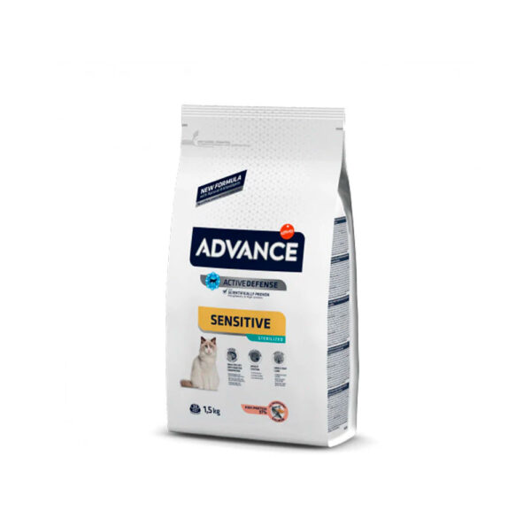 ADVANCE CAT SENSITIVE STERILIZADO 1.5KG