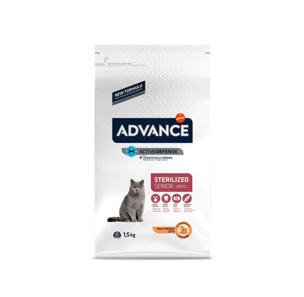 ADVANCE CAT STERELIZED SENIOR X 15