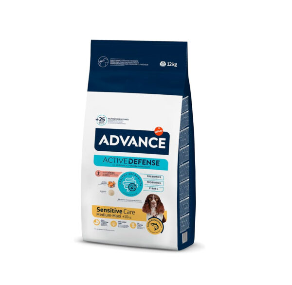 ADVANCE DOG SENSITIVE MED-MAXI (SALMON) 3KG