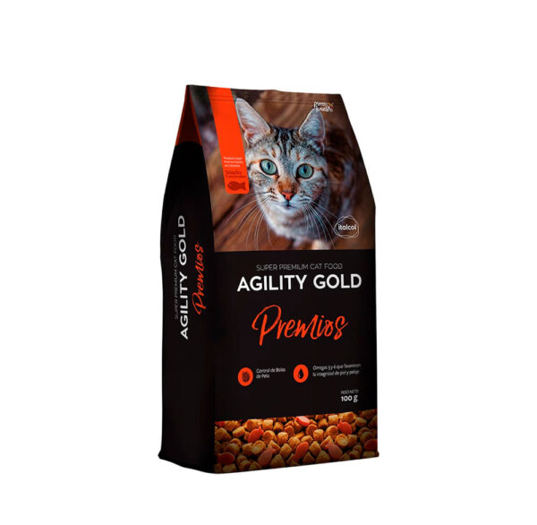 AGILITY PREMIOS GATO 100 GR