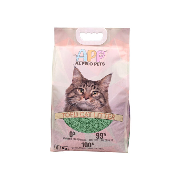 ARENA TOFU X 5 KILOS PELOS PETS - TE VERDE