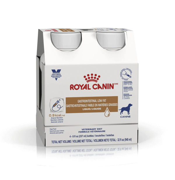 ROYAL CANIN GASTRO LOW FAT LIQUIDOx 4 und . 237ML