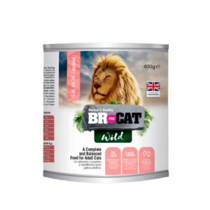 BR FOR CAT LATA  WILD SALMON DE 400G