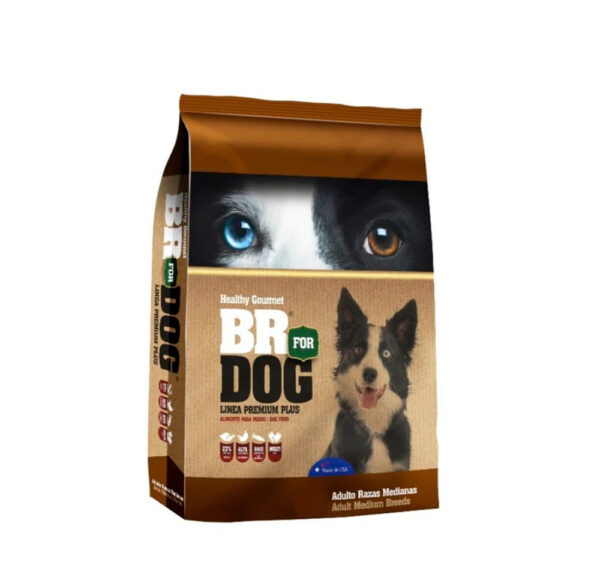 BR FOR DOG ADULTO RAZA MEDIANA X 3 KG