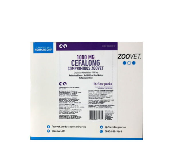 CEFALONG X 1000MG BLISTX5COM