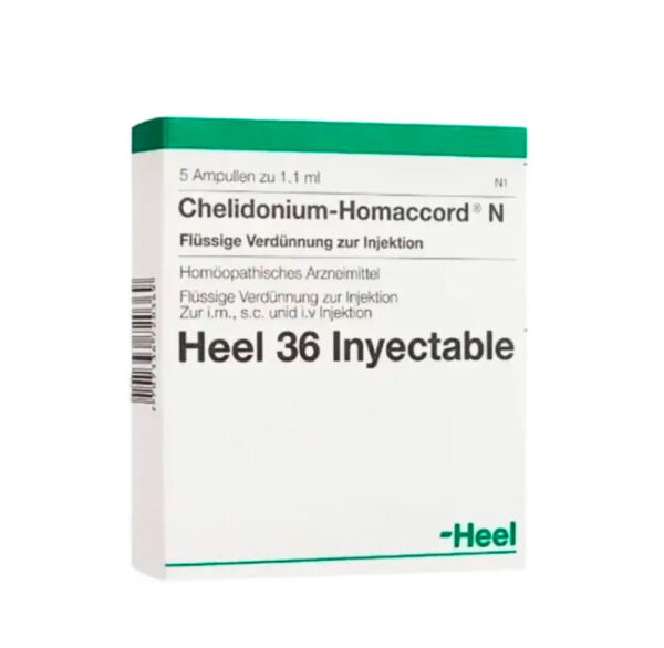 CHELIDONIUM HOMACCORD N AMPOLLA X 1.1ML