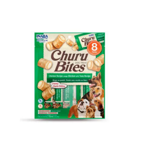 CHURU BITES DOG POLLO Y ATUN 12 GR VERDE