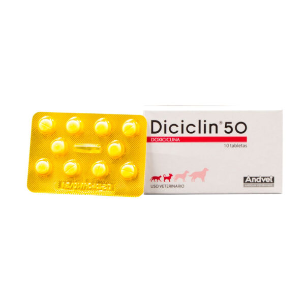 DICICLIN 50 X 10 TAB