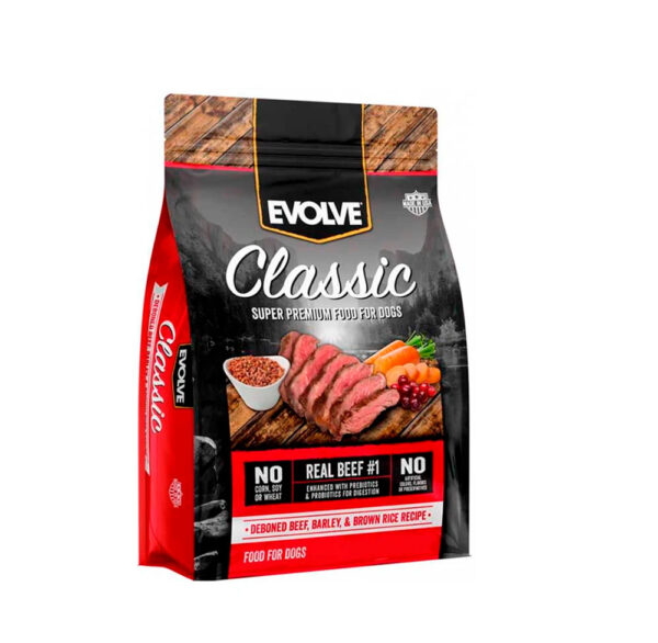 EVOLVE DOG CARNE CLASIC X 1.7 KG