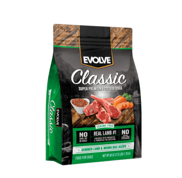 EVOLVE DOG CORDERO CLASIC X 1.7 KG