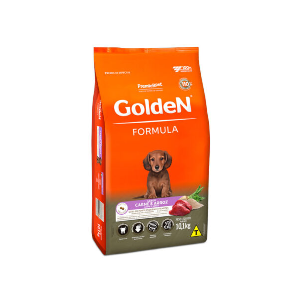 GOLDEN FILHOTE PEQ PORTE CARNE X 3 KG