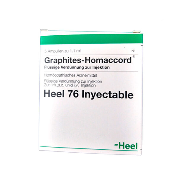 GRAPHITES HOMACCORD AMPOLLA X 1.1 ML