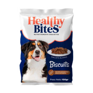 HEALTHY BITES BISCUITS PERRO PAVO Y ROMERO 100GR