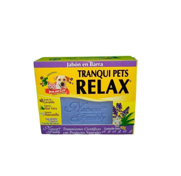 JABON TRANQUI PETS RELAX  X 90 GR