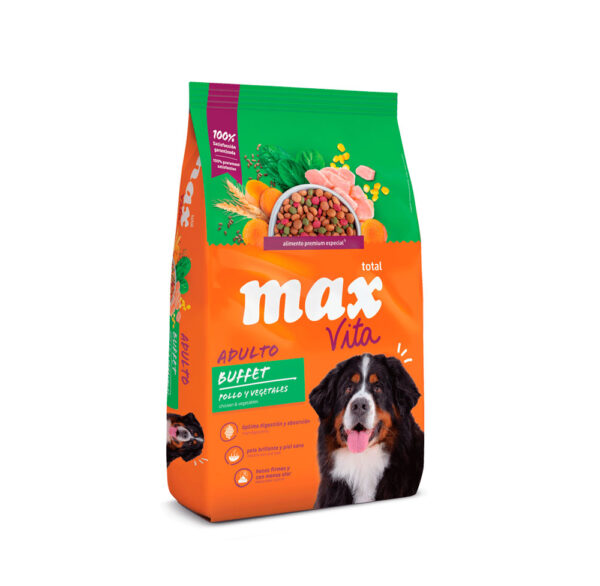 MAX VITA ADULTO SELECTION CARNE Y FRANGO X 10KG