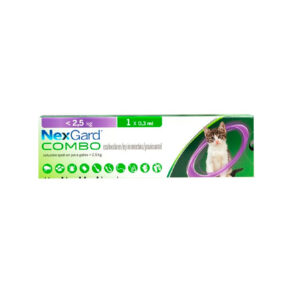 NEXGARD COMBO CAT - S X 1 DOSIS (2,5 KG) 1 X0.3 ML