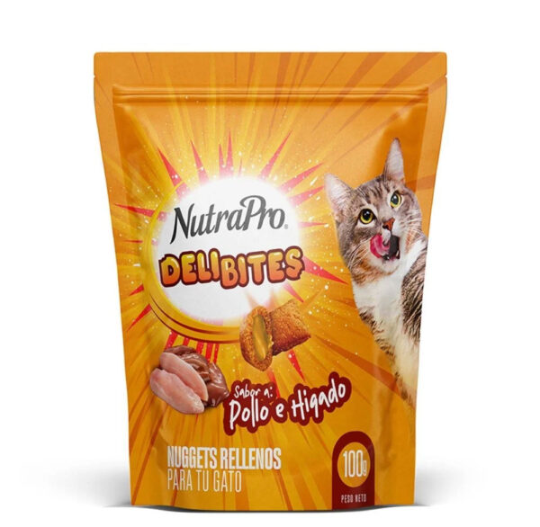 NUTRAPRO DELIBITES POLLO HIGADO X100G