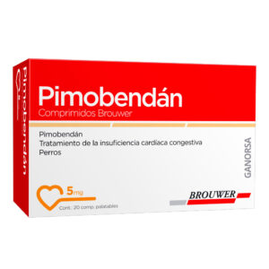 PIMOBENDAN BROWER 5 MG CJA X 20 COM