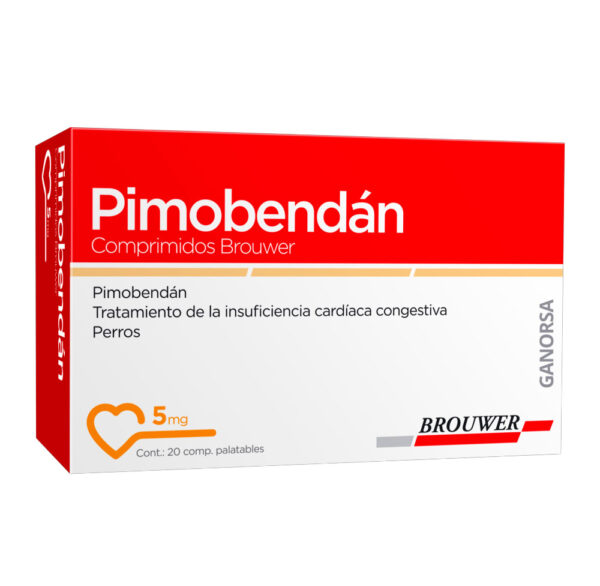PIMOBENDAN BROWER 5 MG CJA X 20 COM