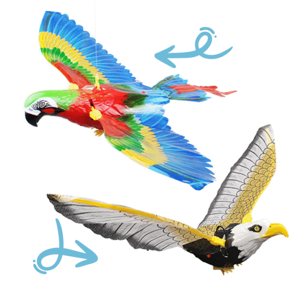 Aves Voladoras Diversión Mascotas x2pcs - Image 2