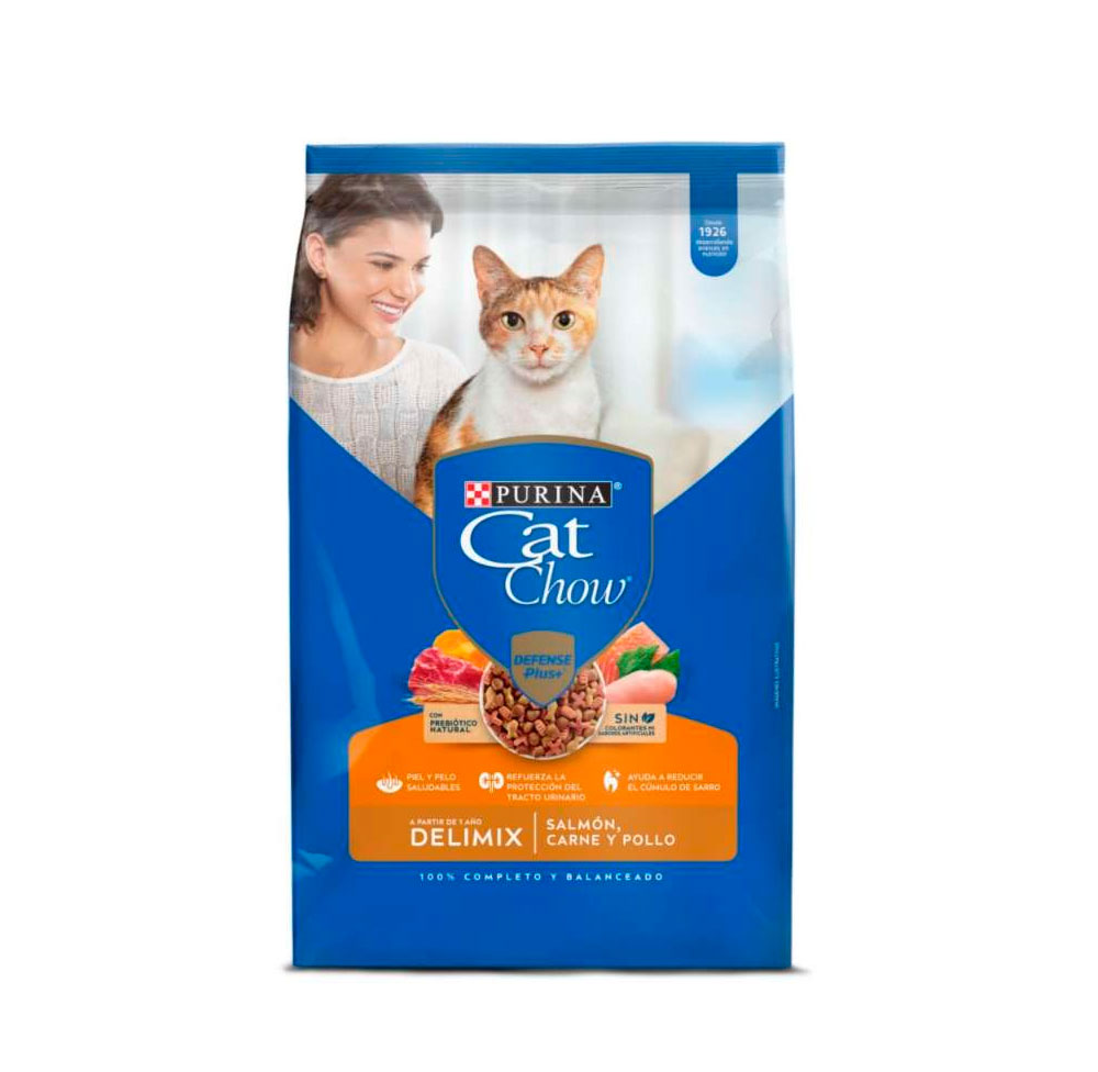 CAT CHOW ADULTOS DELIMIX x 10KG