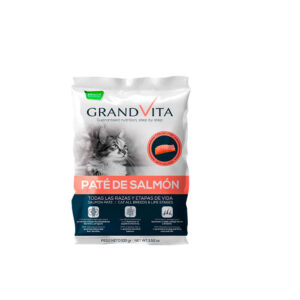 GRAND VITA PATE DE SALMON GATO X 100 GR