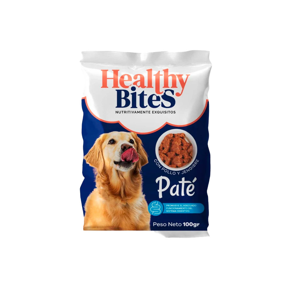 HEALTHY BITES PATÈ PERRO DIGEST 100GR