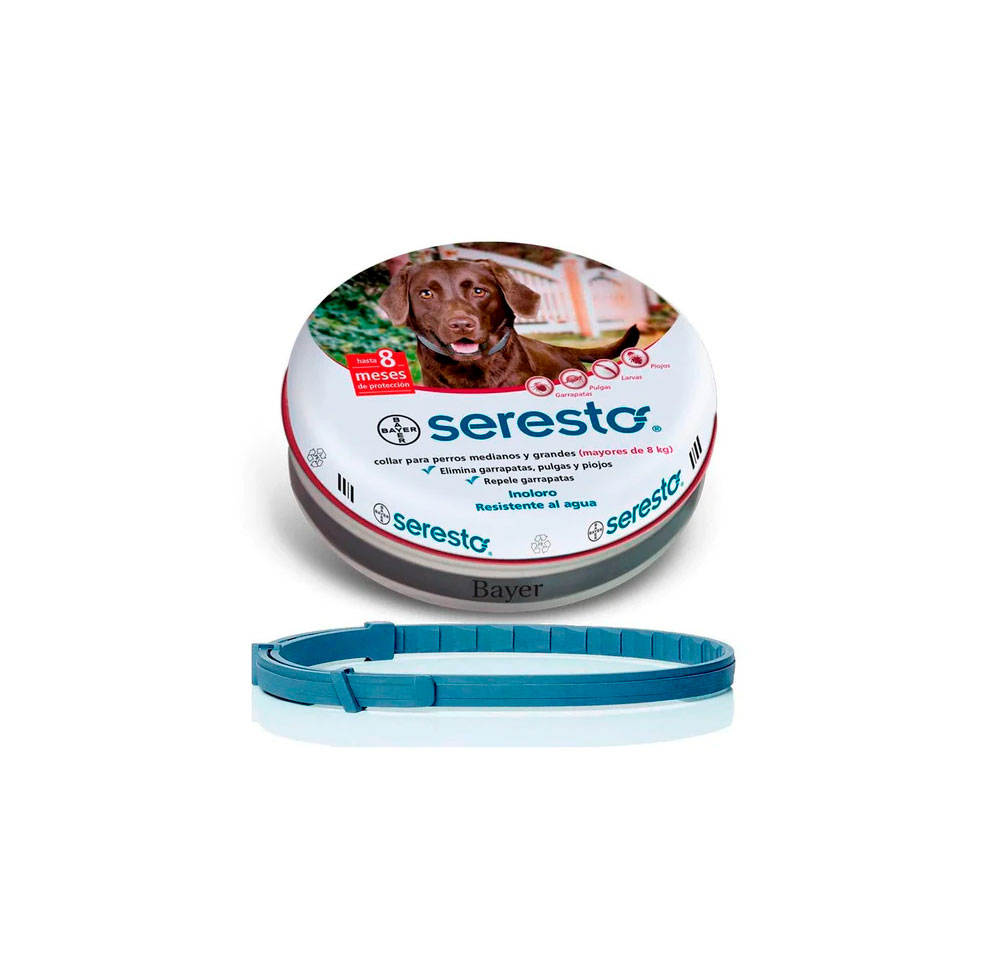 SERESTO COLLAR PERRO MAYOR DE 8 KL