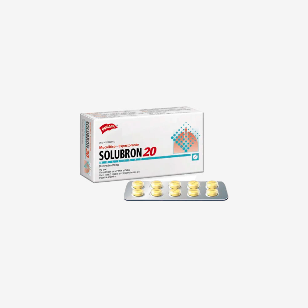 SOLUBRON 20MG X 30 COMPRIMIDOS