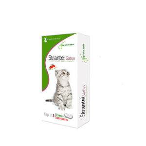 STRANTEL GATOS X 2 TAB SABORIZADAS