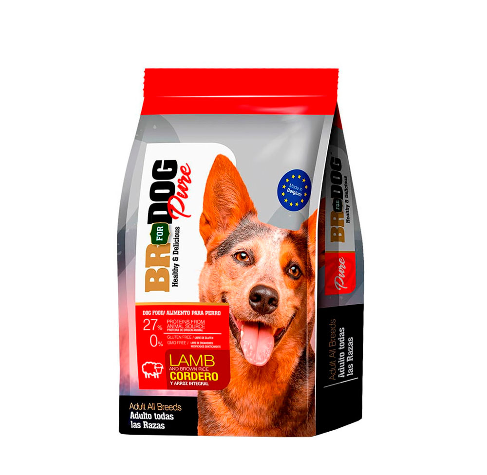 BR FOR DOG PURE ADULTO CORDERO