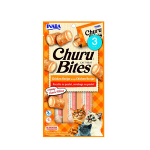 CHURU BITES CAT POLLO 10GR NARANJADO