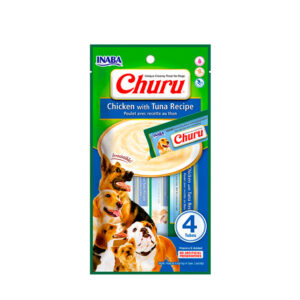 CHURU DOG CHICKEN Y ATÚN X 1 UND X 56G